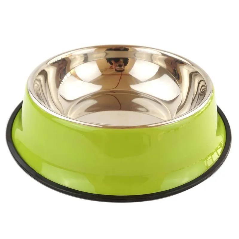 Wholesale Customized Logo Stainless Steel Thermo Pet Dogs Feeders Bowl Premium Pet Bowl