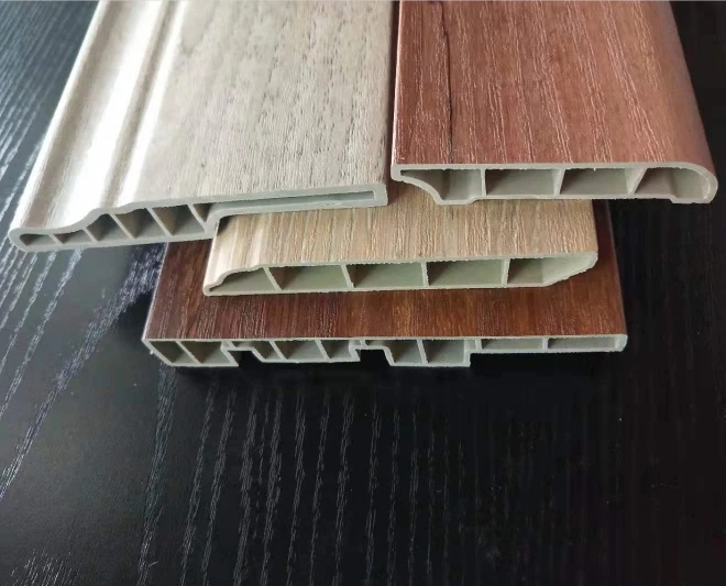 
best price factory directly provide SPC/PVC FLOORING Accessories baseboard wallboard skirting 