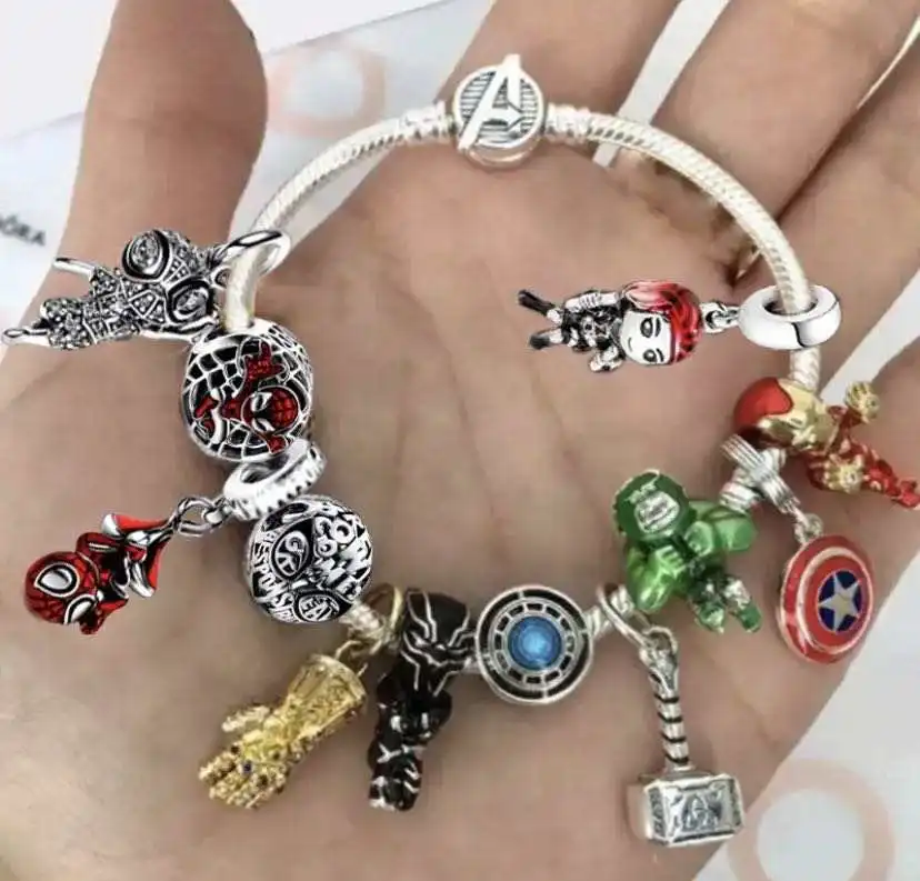Top sale 2022 new arrival avengers marvel charms bracelet