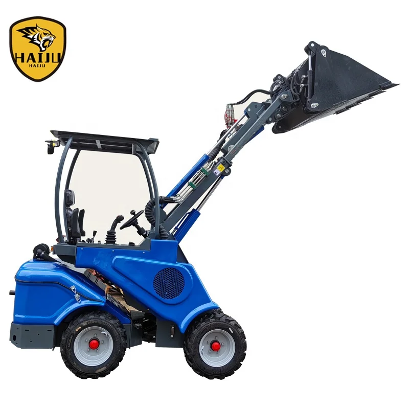 HAIJU EPA Euro V Tier Telescopic Mini Wheel Loader HJ620 With Kubota Perkins Engine 18.7KW 25HP Price