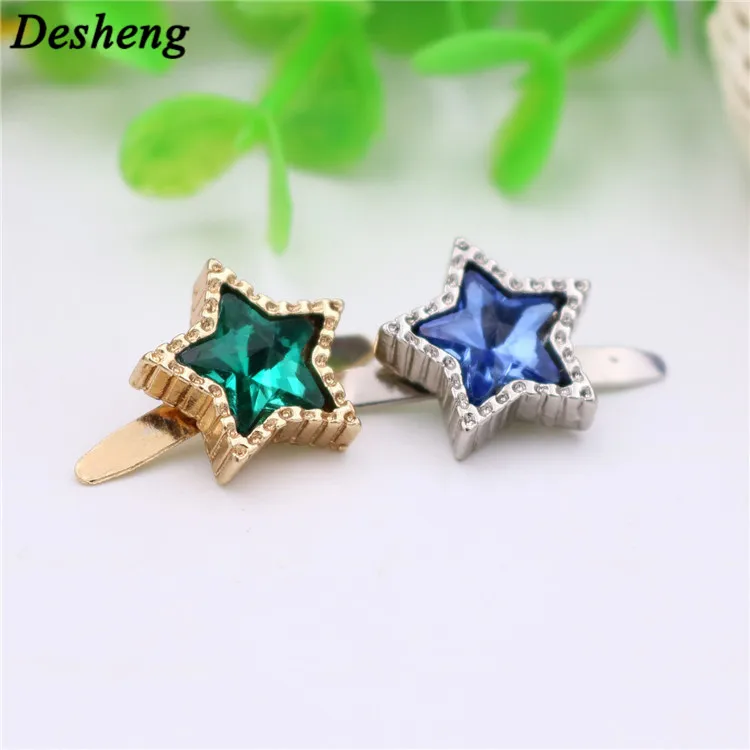 Hardware accessories cute creative high-end five-pointed star bag accessories