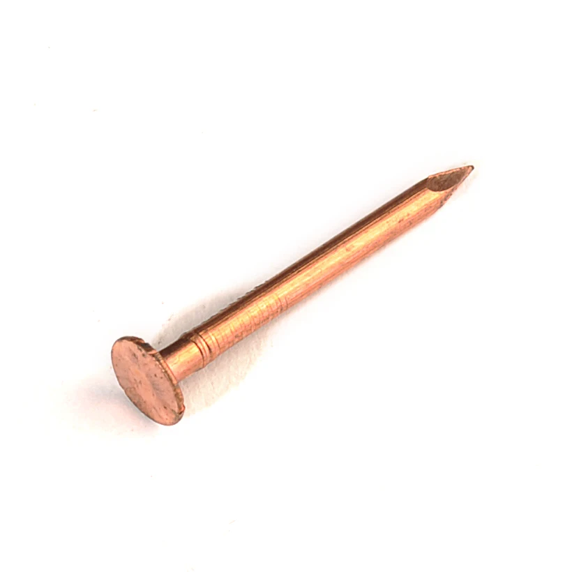 High Quality Custom Brass Copper Nails Roofing Wire Nails for Funiture and Decoration