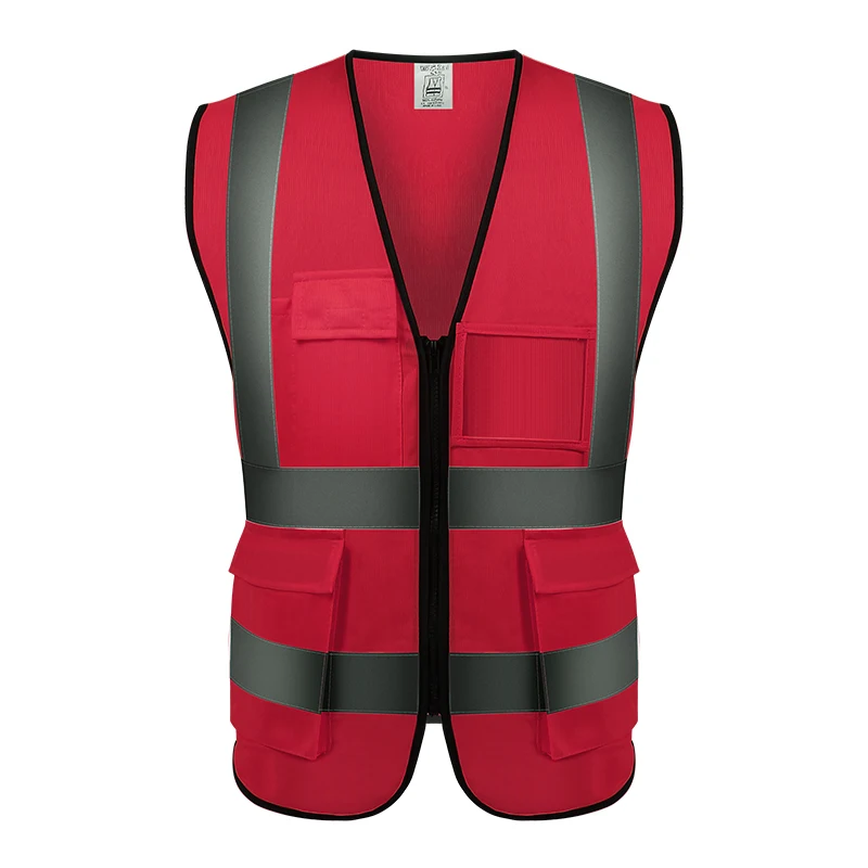 Custom wholesale safety vest waterproof safety vest security reflective safety vest