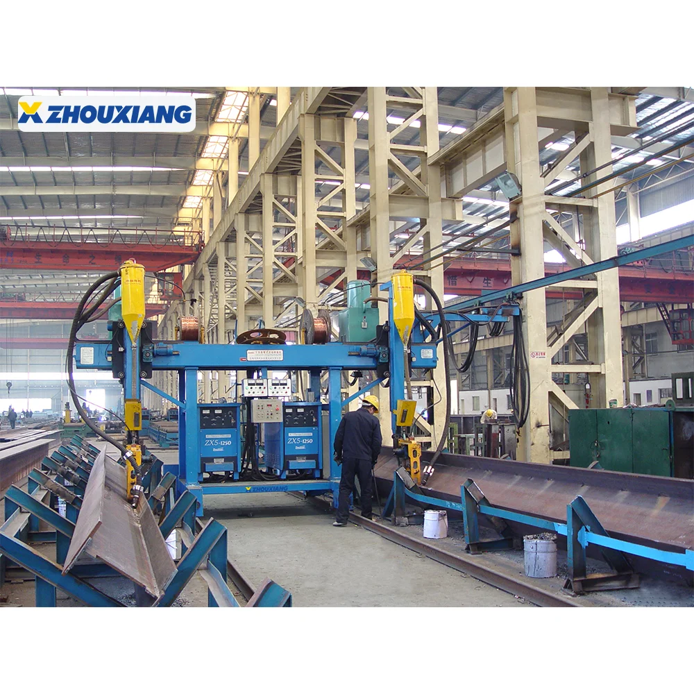 Heavy Duty Steel Precast I H Beam Beam Submerged Arc Welding Machine
