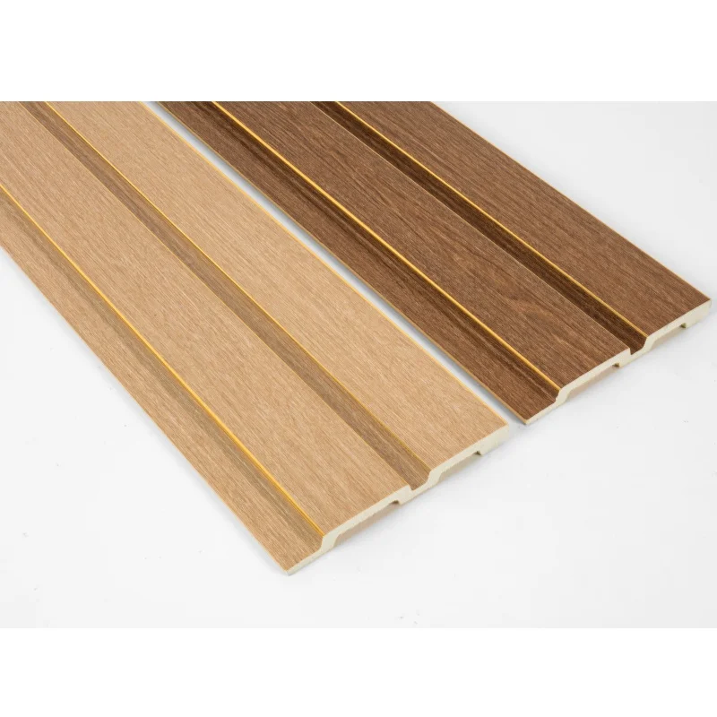 3D Waterproof PS Wall Panel Interior Solid Wood Replacement PVC Eco-friendly Siding Wall Cladding for Wall Decoration