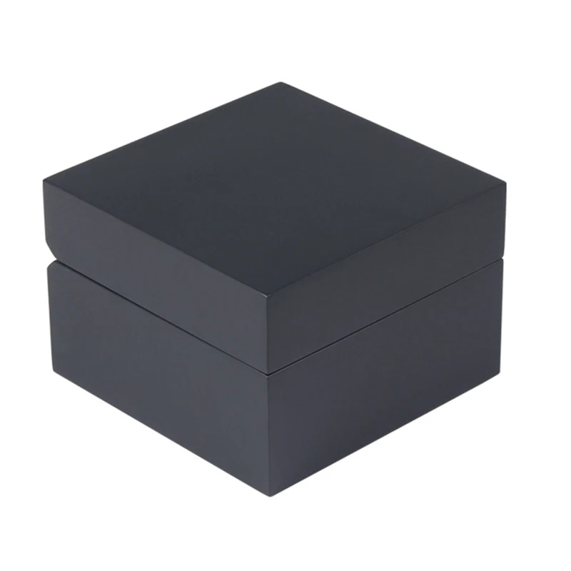 Wholesale Black Foam Insert Paper Watch Box Rigid Caraboard Gift Paper Box For Watch