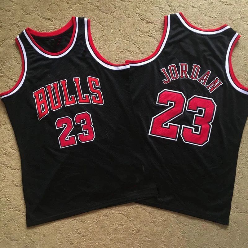 Wholesale Custom Top Quality Embroidery Retro Limited Edition No. 23 Golden Basketball Jersey