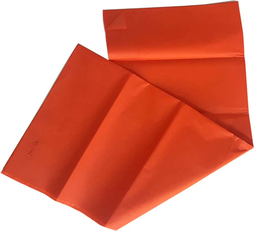 red color packaging gift tissue paper for holiday