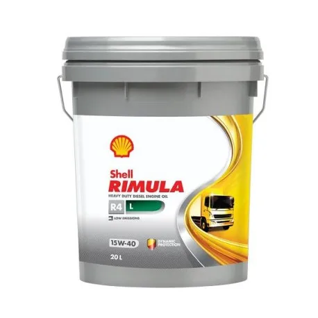 
Shell Rimula R4 L 15w-40 , plastic pail 20 liters 