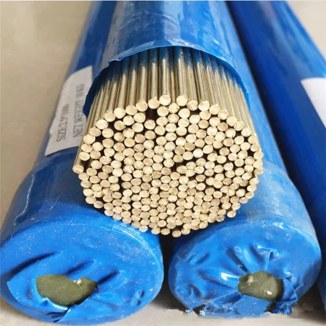 Filler Metal Brass Fittings Welding Rod price per kg Round Bar Flame Brazing Copper Pipe Tig Rods HVAC Soldering Sticks