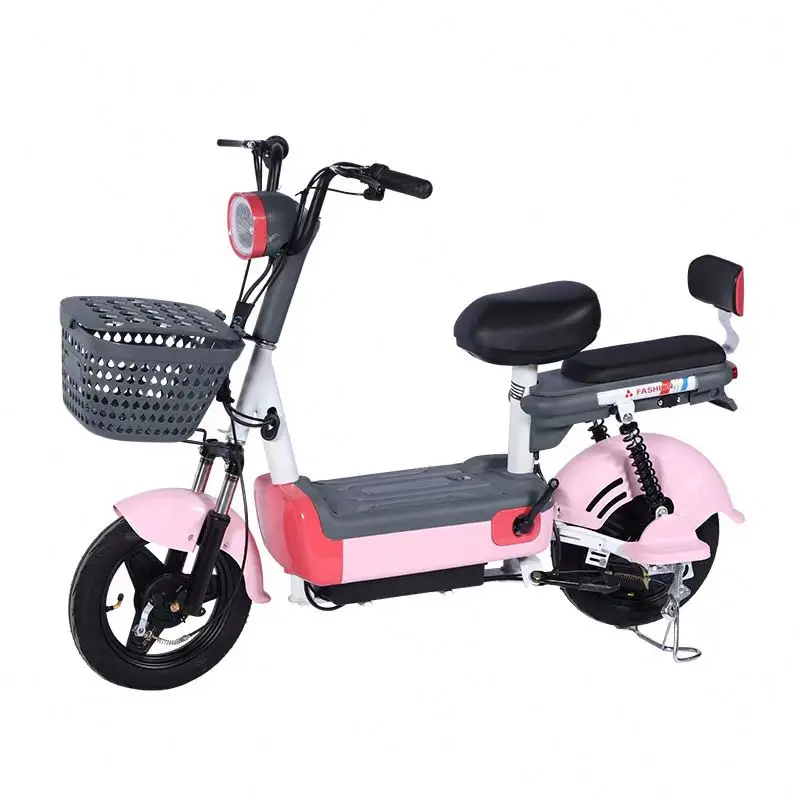 Classic affordable 350W 48V 48V 12AH Two seats Max LED Light electric city bike for adults