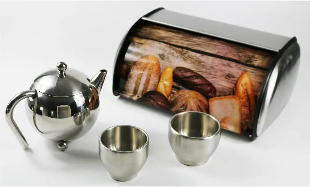 Wholesale customized design Chinese Factory Stainless steel 3 legs tea infuser coffee pot kettle tea maker