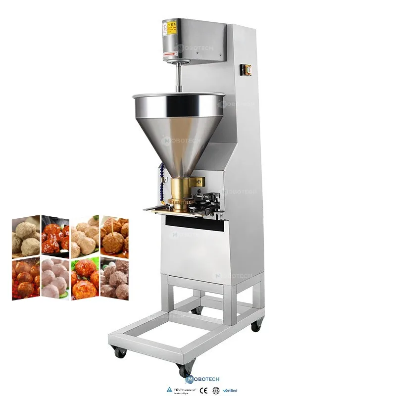 Fully automatic meatball making machine restaurant hotel food shop stainless steel meatball machine