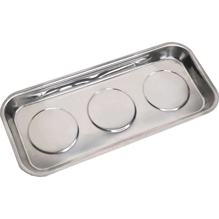 Auto Repair Magnetic Bowl Magnetic Tray Small Parts Screw Accessories Iron Suction Adhesive Tray Storage Box Tools