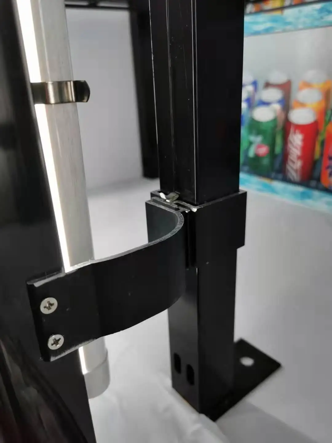 New  deep transparent freezer pane glass/mini fridge cabinet glass door for supermarket