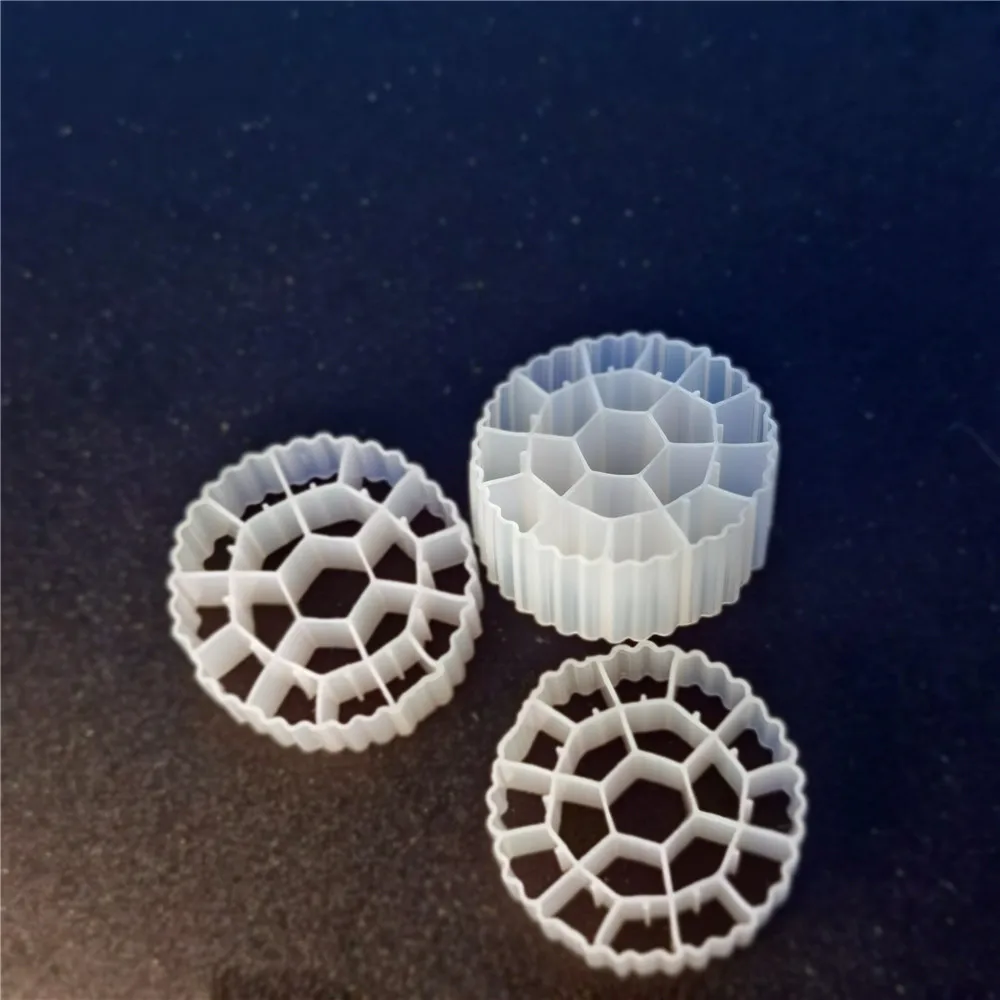 
Good quality Biofilm carrier HDPE k3 media kald mbbr bio filter media in China 