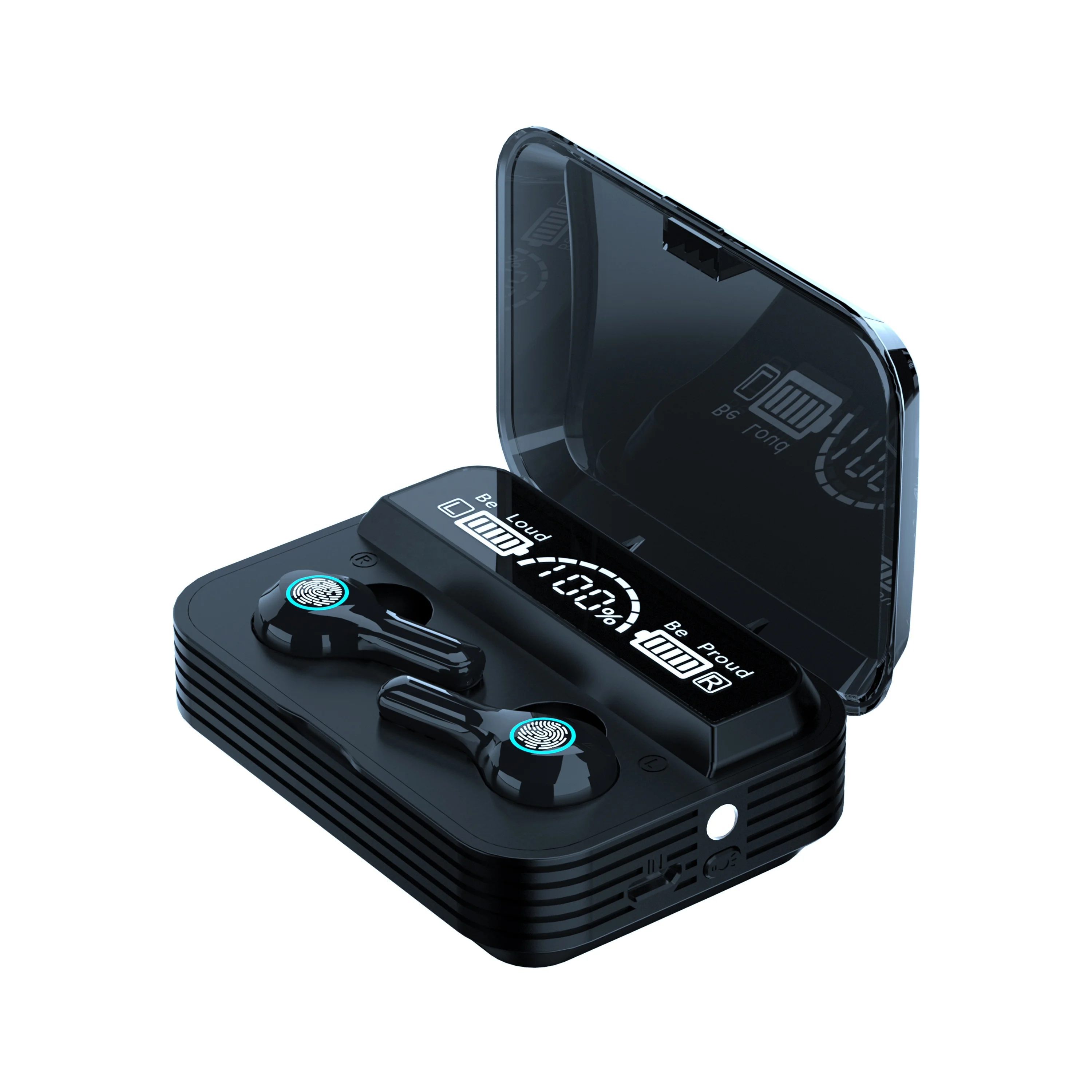 R1 R9 F9 TWS IPX7 Waterproof Earphone Fone De Ouvido Audifono Wireless Touch Headset Wireless radio Earbuds