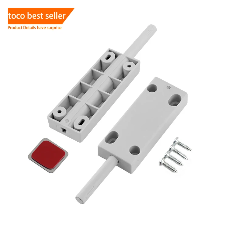 Toco Plastic Buffer Touch Push Latches Open Door Retainer Catches Damper Magnetic Cupboard Small Cabinets Drawer Door Catch
