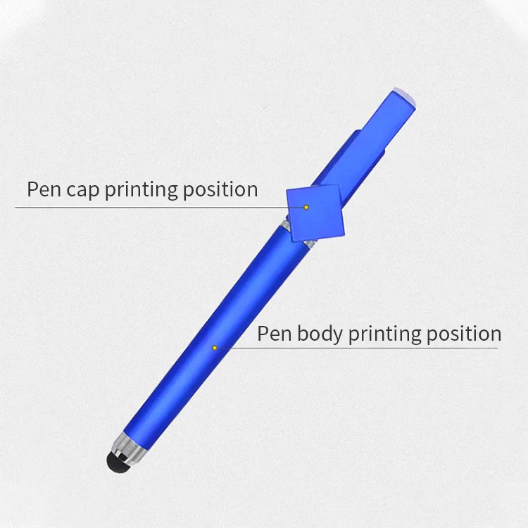 Best Selling Promotional Items Advertising Gift Touch Screen  QR Code Custom Logo Printed Pen For Business