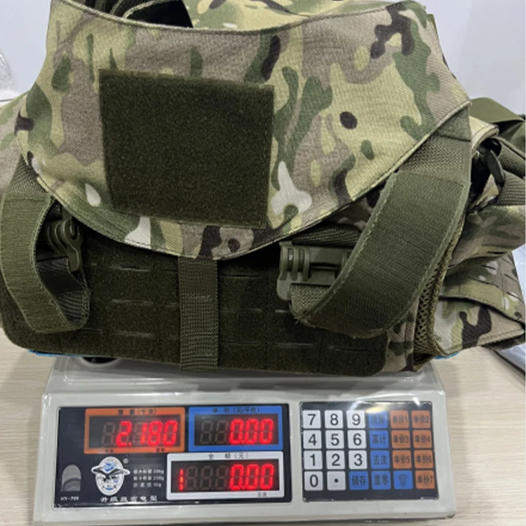 PE Full Body Vest Armor Adjustable 3A Protective Tactical Vest With Molle System IIIA Outdoor Training Fitness