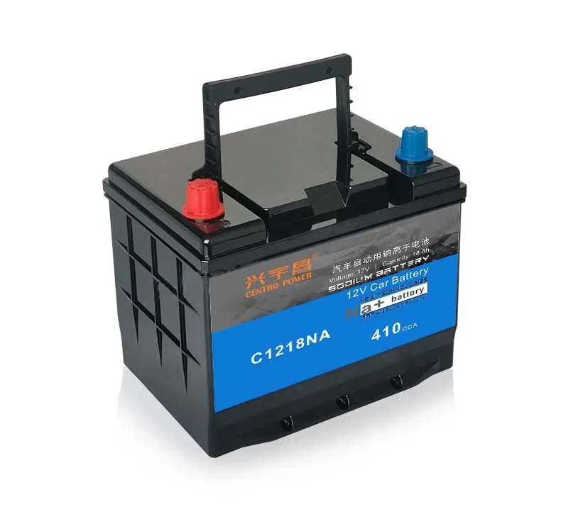 car batteries 410CCA 12V18AH sodium ion battery