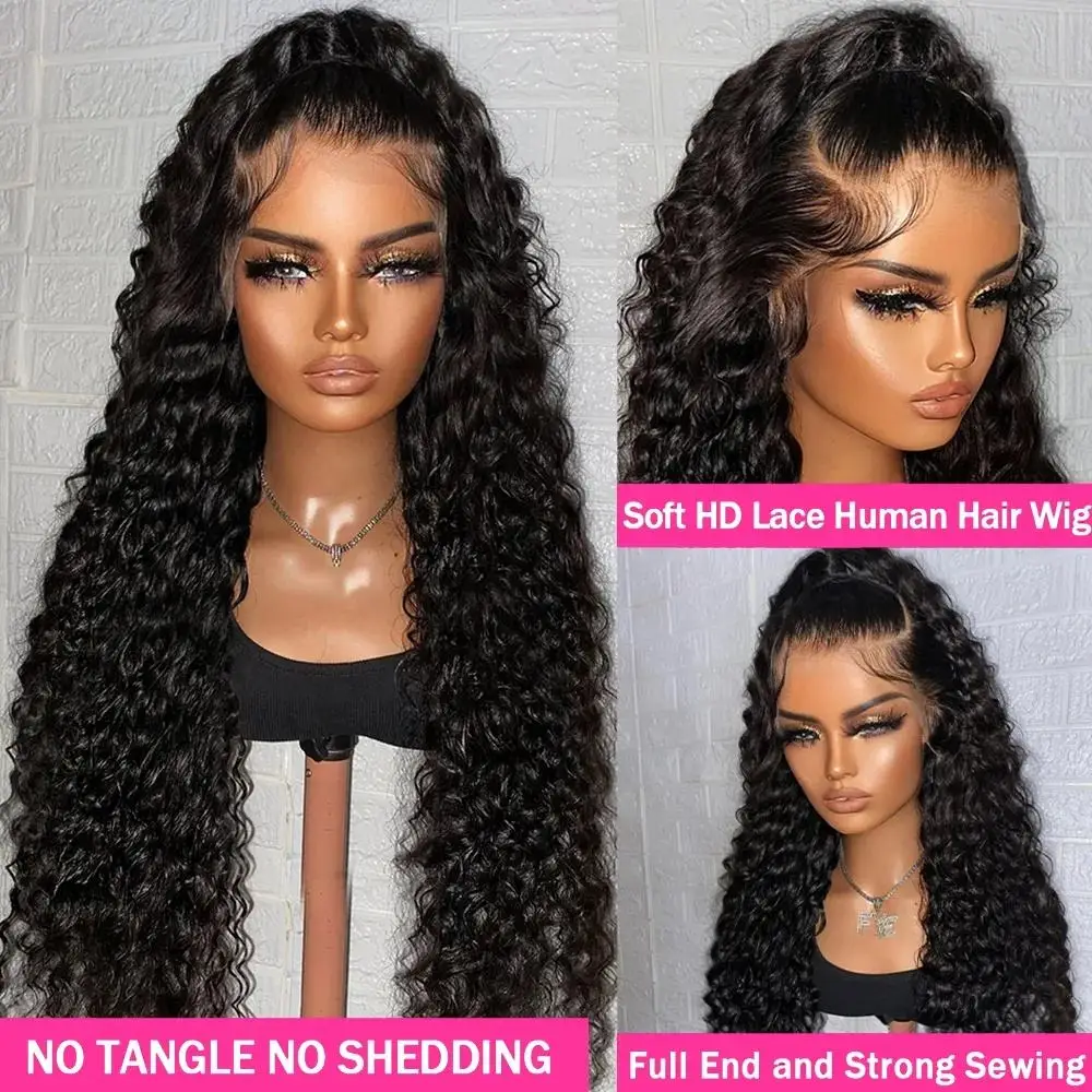 Cheap HD 360 Lace Frontal Wig Vendors Kinky Curly Full Lace Human Hair Wigs For Black Women Peruvian Hair 13*6 Lace Front Wig