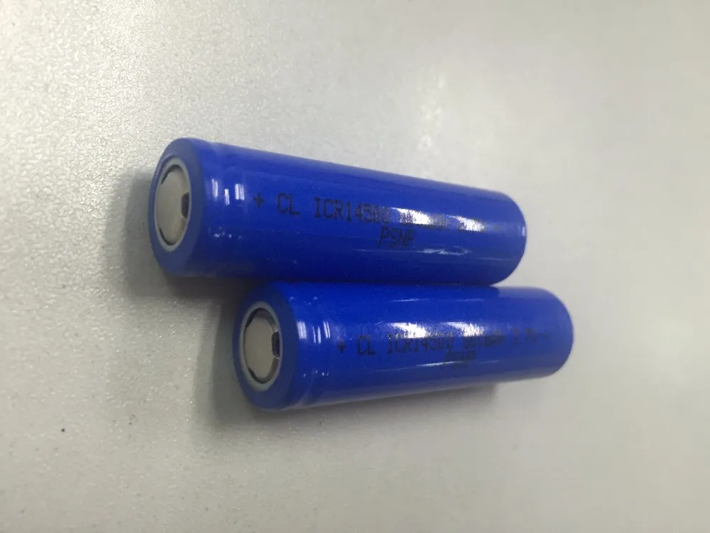 pknergy cylindrical 3.7V  800mAh rechargeable battery icr14500 for sonicare elite