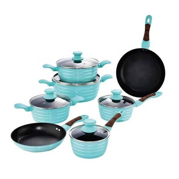 forged aluminium non-stick cookware,colorful,non-stick