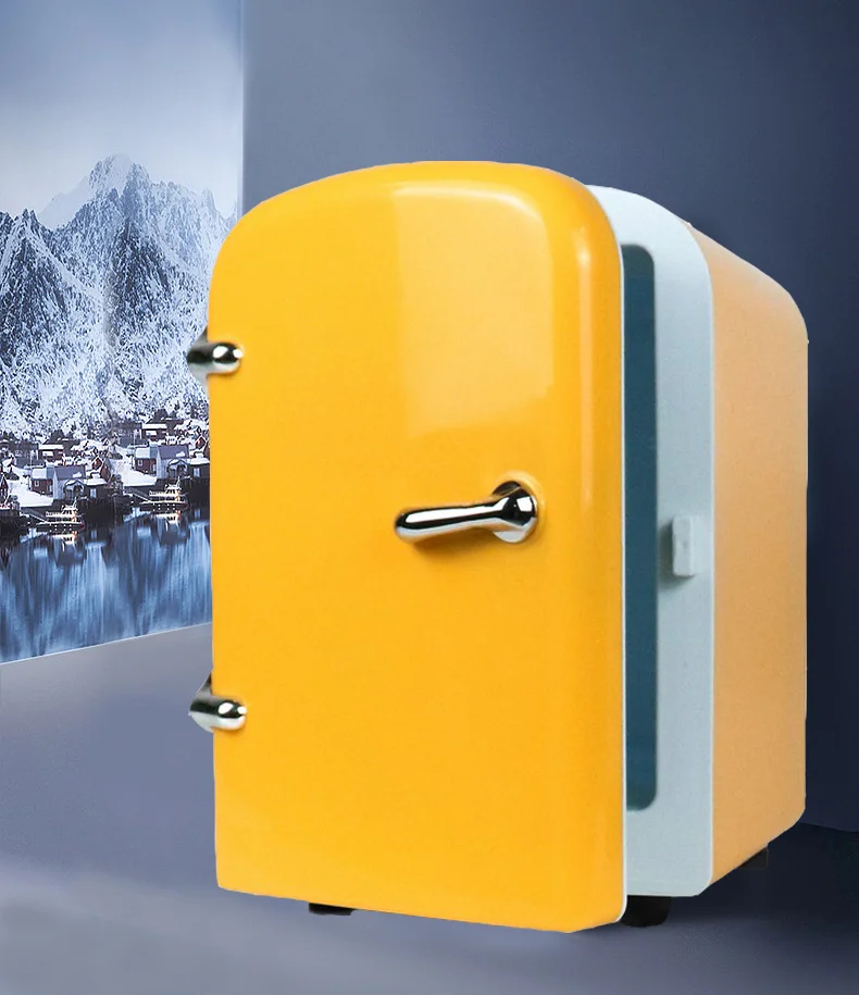 Hot sale 4L mini makeup mini fridge for home, mini all refrigerator