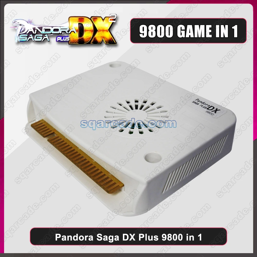 Pandoras Saga Plus DX Arcade Jamma Board, 9800 in 1, CGA, VGA, HD-MI Compatible, 3P, 4P, High score Record, 3D Tekken