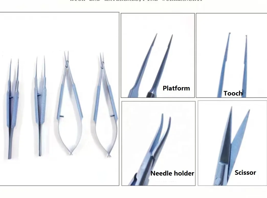 11cm Micro Surgery Instruments Set  Micro Periodontal Surgery Kit by Medesy