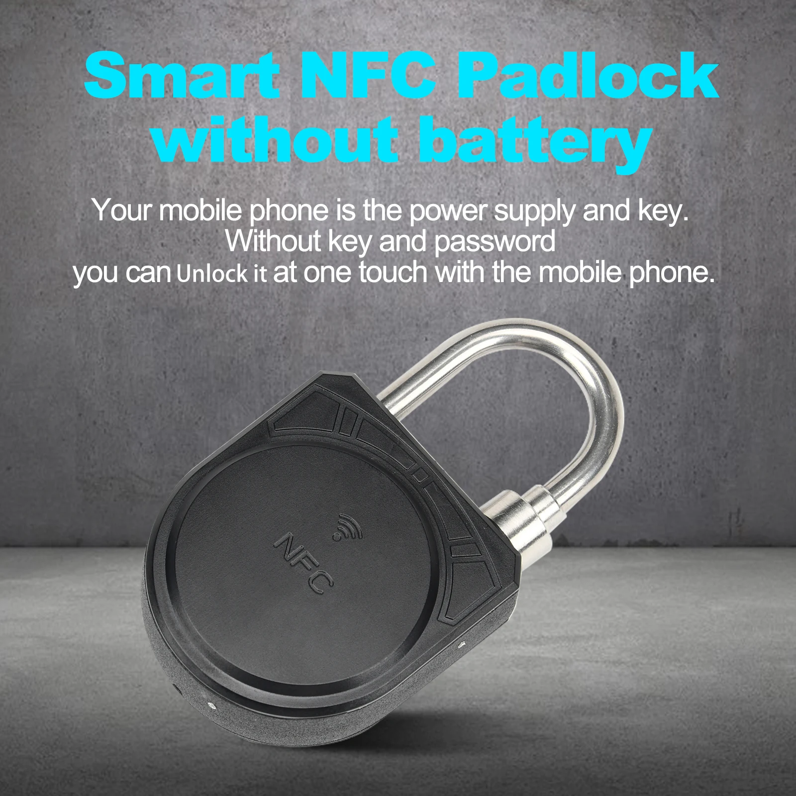 NFC Умный Замок без аккумулятора замок ключа мобильное приложение (iOS/Android) разблокированный безопасности для тренажерного зала шкафчика ворот