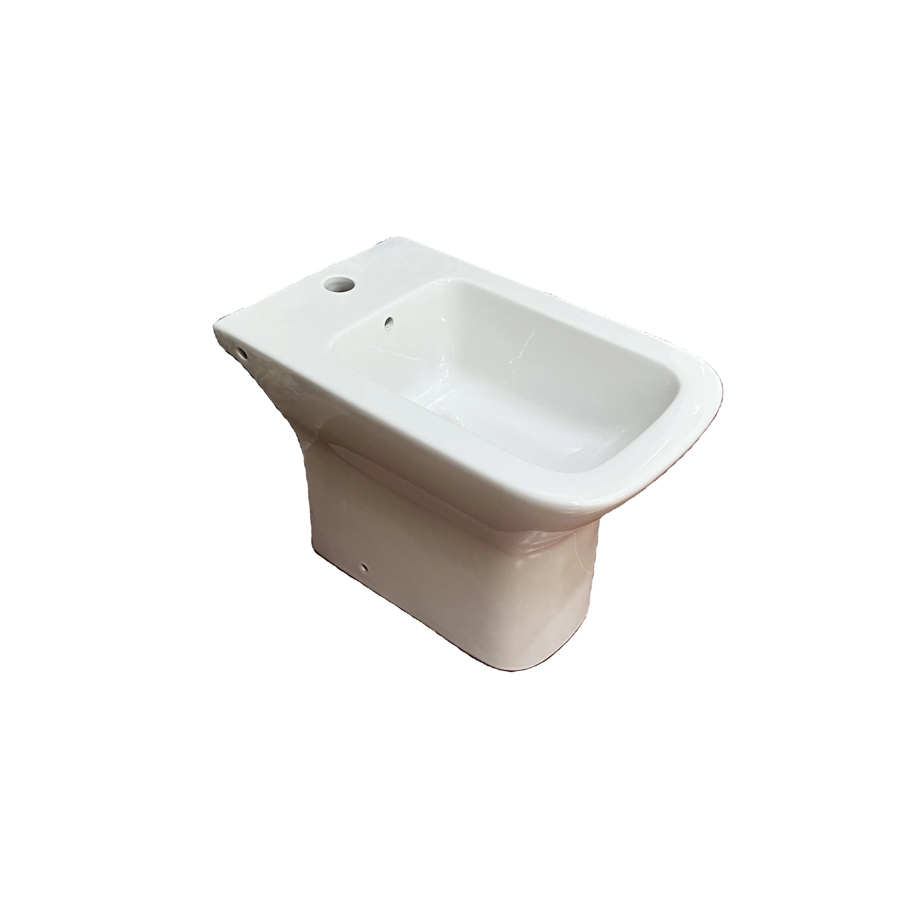 factory european style floor mounted round bathroom water closet toilet wtih bidet women washing set OEM