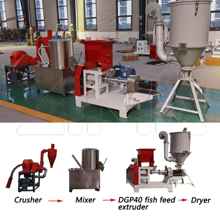 LIMA 55kw Complete Animal Feed Premix Plant Chicken/Pig/Fish Feed Mill Automatic Germany Poultry Feed Production Line Machine