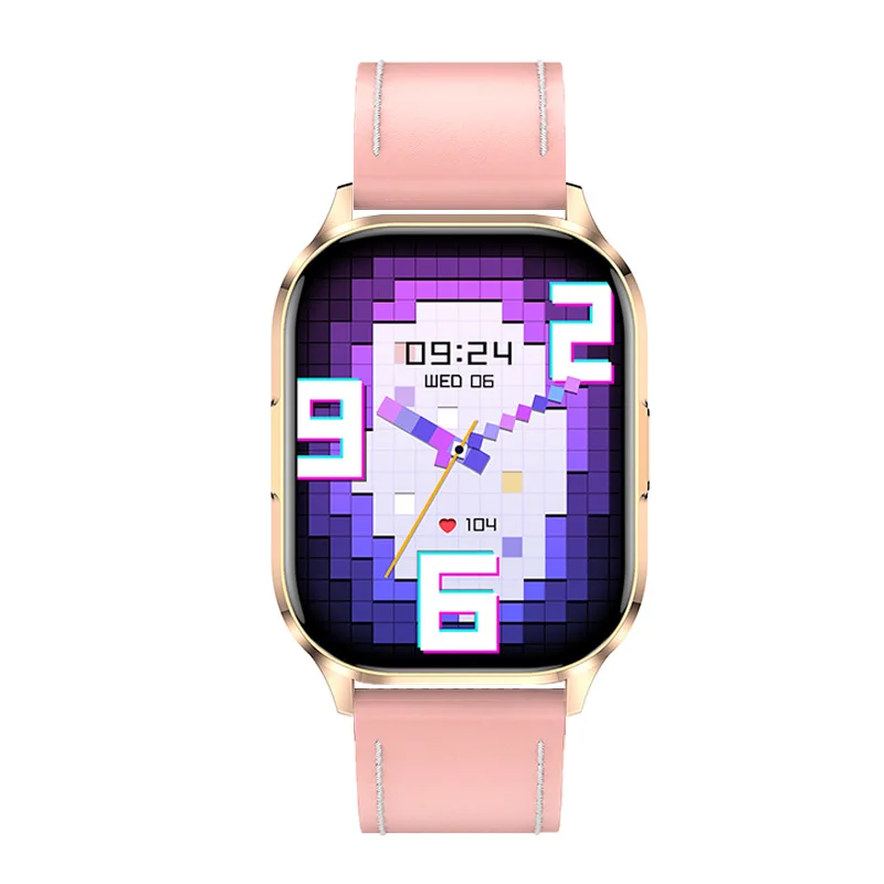 AMOLED screen HK21 Bluetooth Call smart watch Voice Assistant Heart rate Blood pressure Multi-sport watch