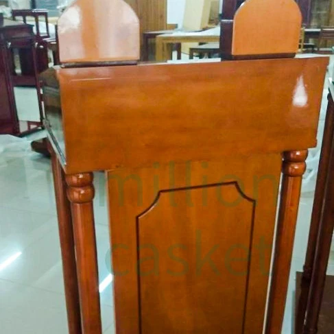 wood funeral home furniture  Lectern