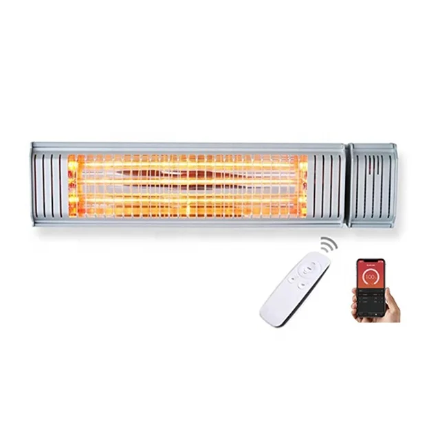 Electric wall heater support smart phone control iOS and Android