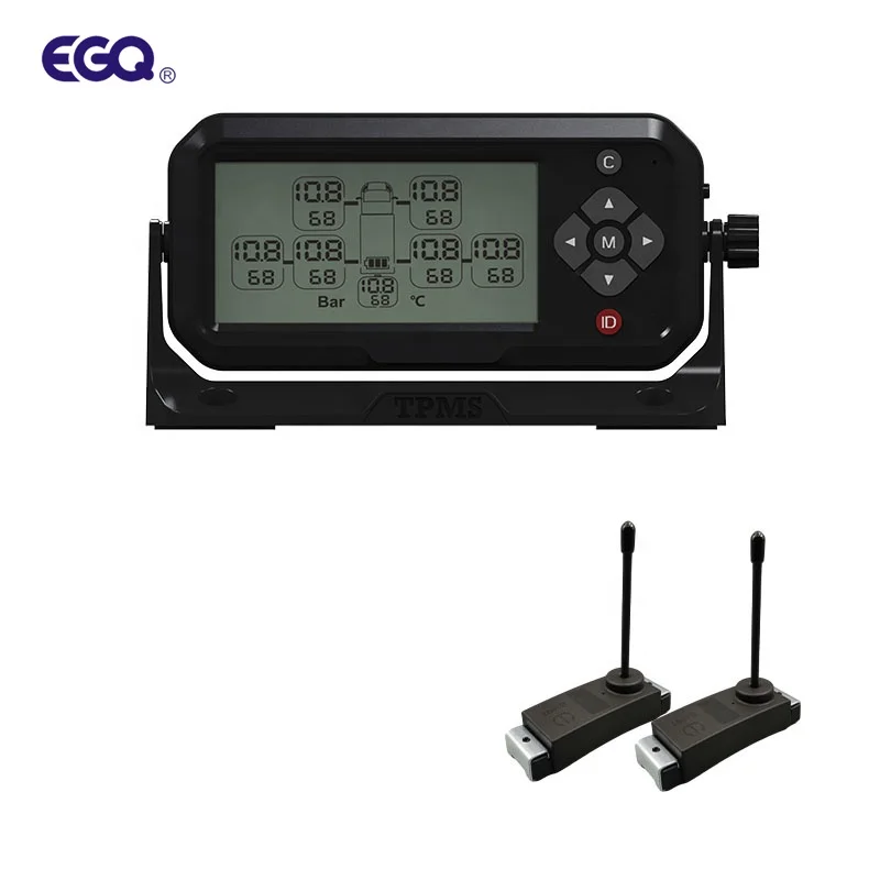 TPMS Alarm System for Truck Internal Tubeless Tyre Bundled with 2 Sensors