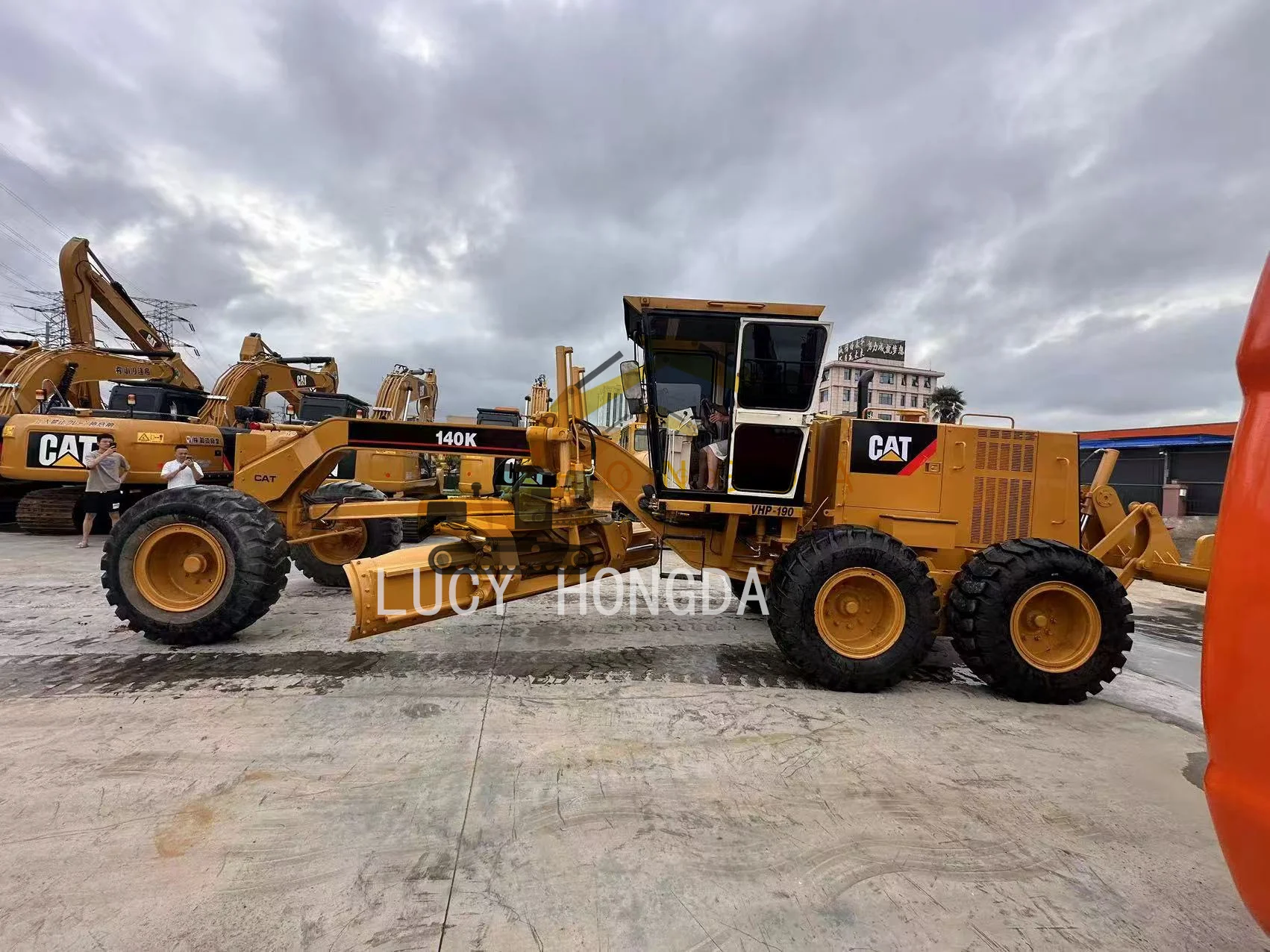 Japan-Made Caterpillar CAT 140K Motor Grader Used Construction Equipment Discounted Price Focused Core Engine Pump Components