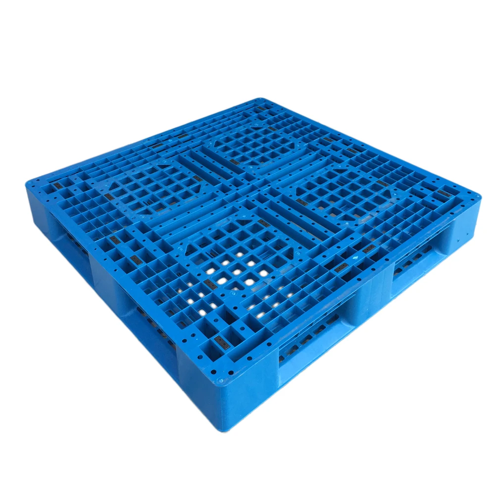 1200x1200 open bottom deck heavy duty injection plastic pallet