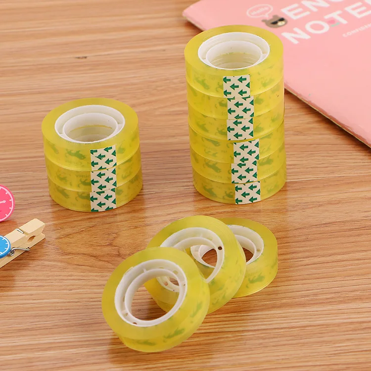 Purchasing Festival Promotion Custom Transparent Bopp Stationery Tape For School And Office