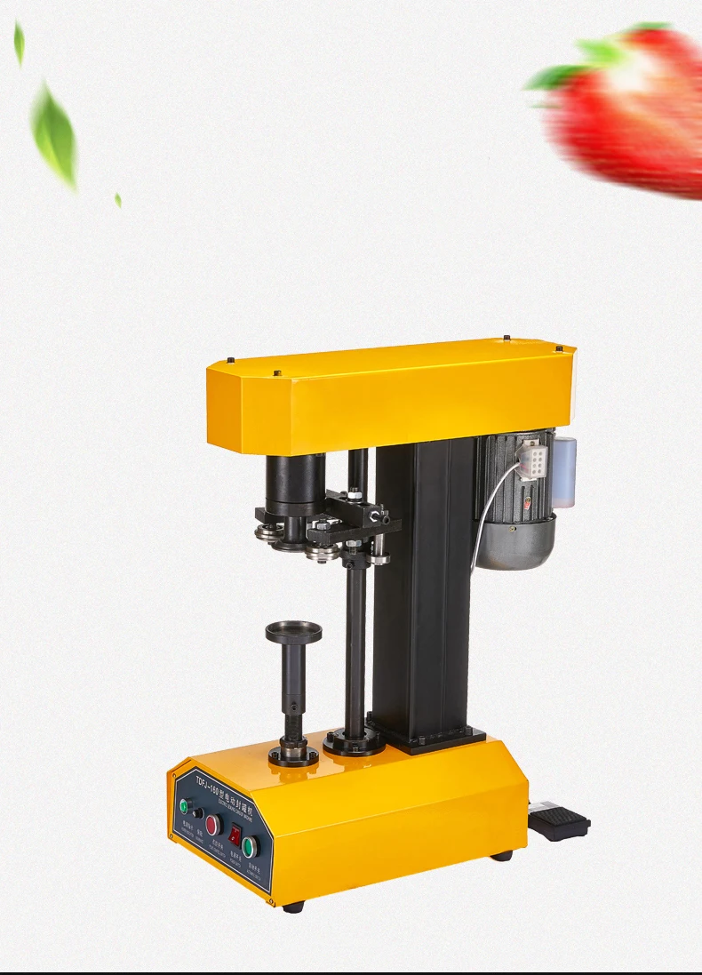 Wholesale Manual food beans beer glass jar capper canning machine Tin Can ropp capping Sealing Canning Machine plastic bottle