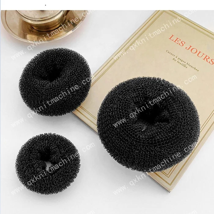 Big magic bun maker hair donut Knitting Machine