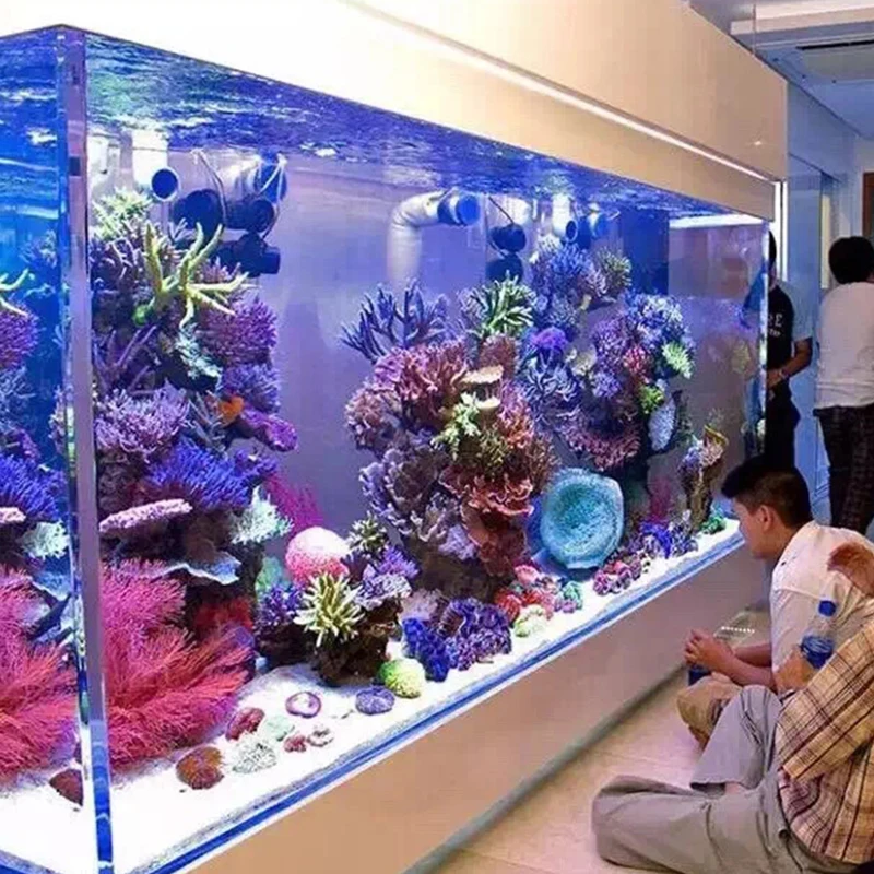 Hot sale product custom size high quality aquarium cabinet acrylic fish tank marine aquarium