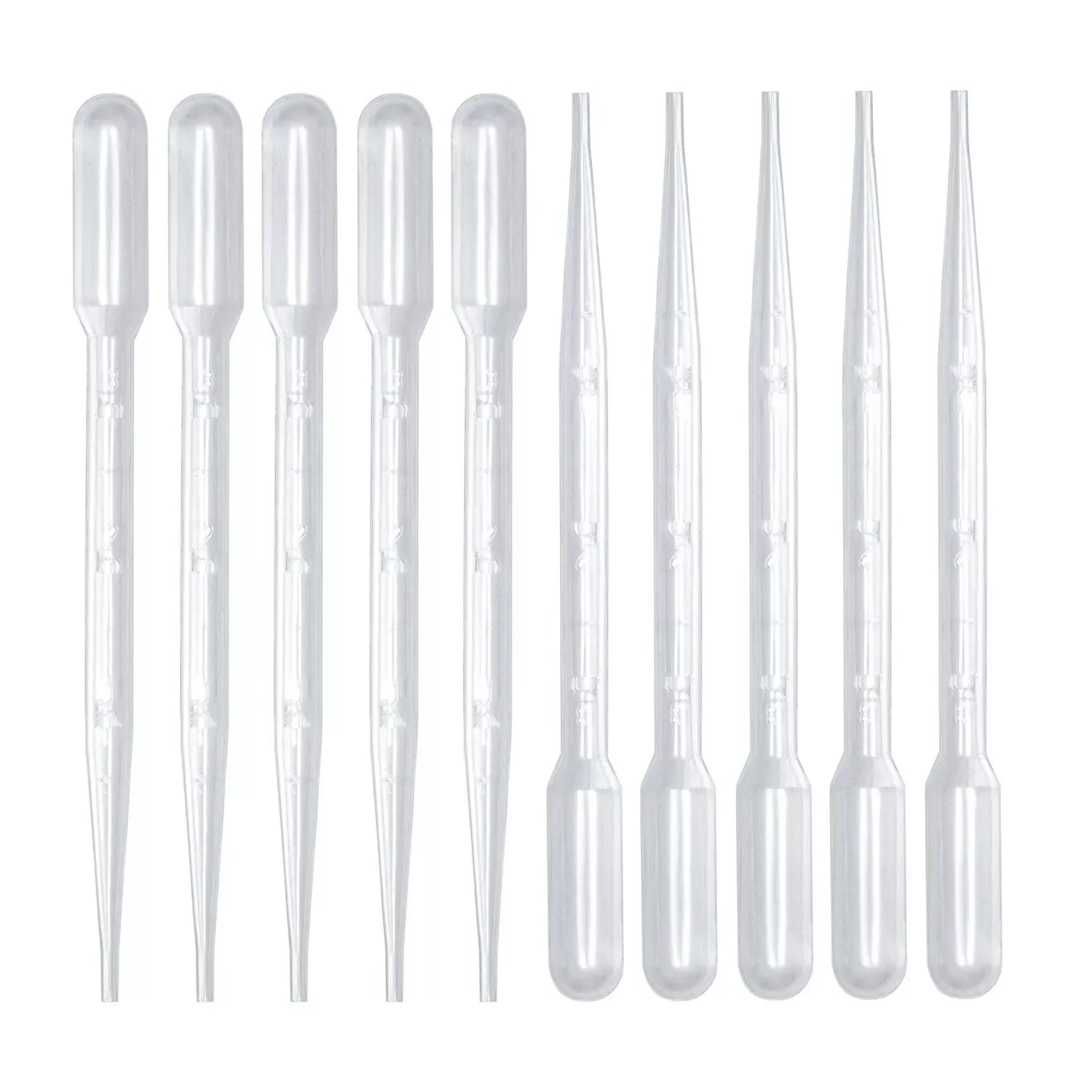 Disposable Transparent Sterile Plastic Dropper 0.5 ml Pasteur Transfer Pipette