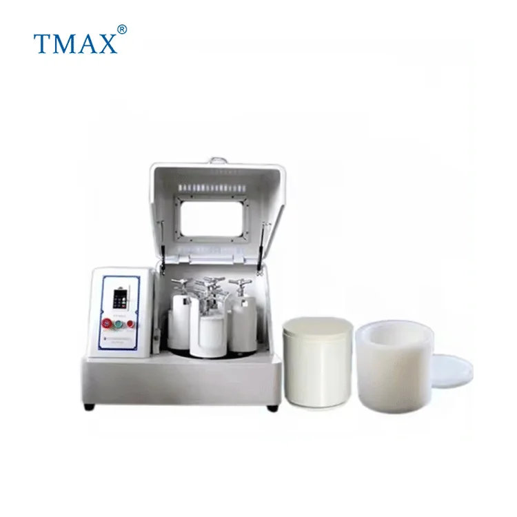 TMAX бренд высокой энергии станки высокого качества 0.4L небольшая лабораторная Планетарная шаровая мельница машина для литий-ионный аккумулятор шлифования