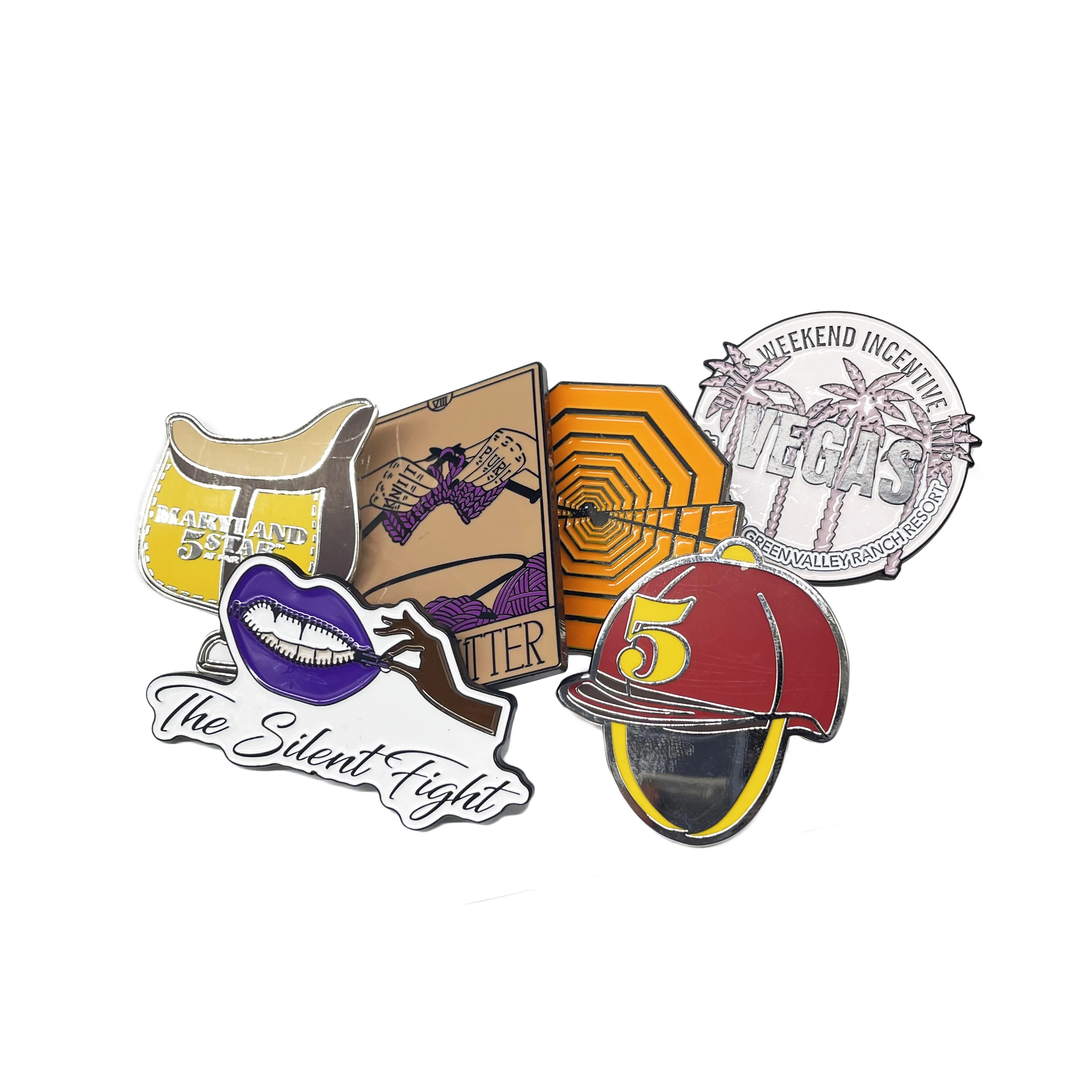 Most Favorable Custom Metal Hard Badges Wholesale Blank Patches Enamel Pin With Backing Card