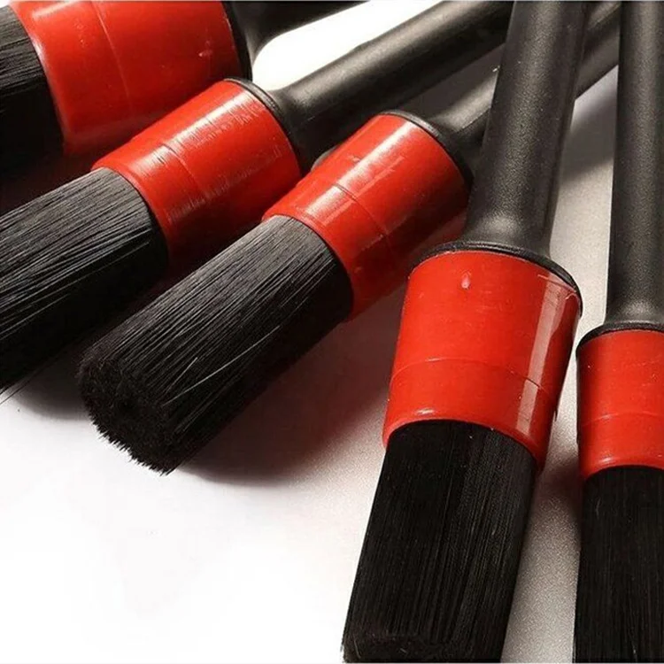 Customized Details Auto Cleaning Tools Plastic Handle Car Detailing Brush