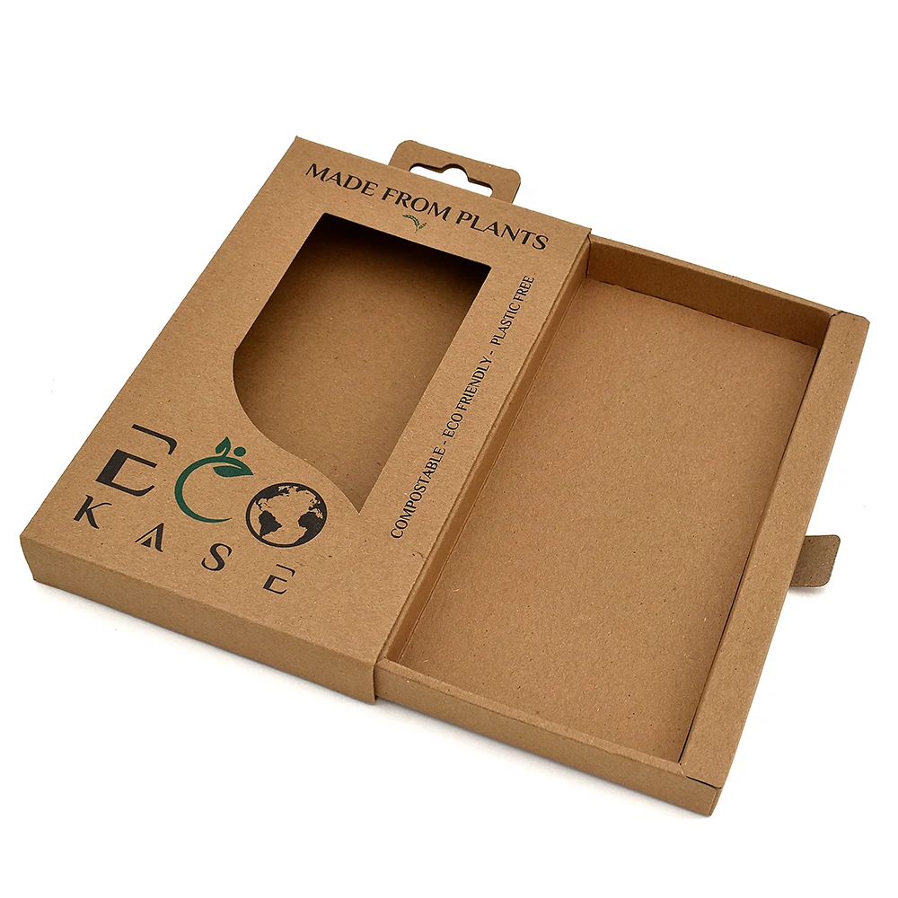 Customized mobile phone toughened film packaging bag Electronic product packaging box with suspension hole
