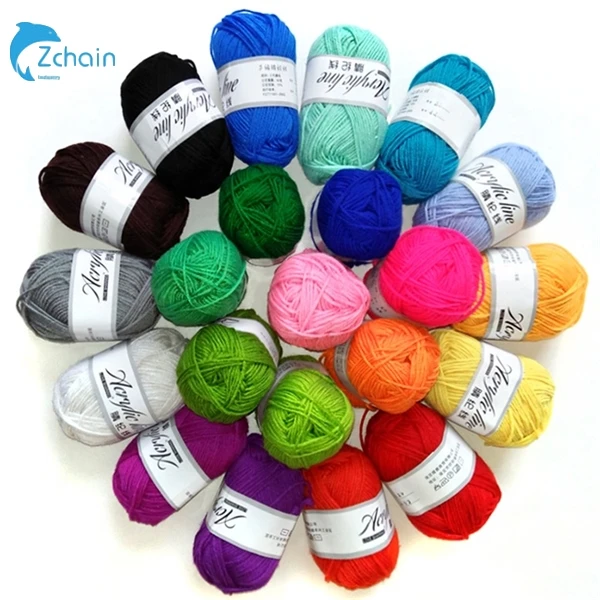 Fast Shipping 100M Solid Tufting Yarn 8 Strands Cotton Yarn For Tufting Gun Monk Cloth 22 Color Knitting Thread Poke embroidery